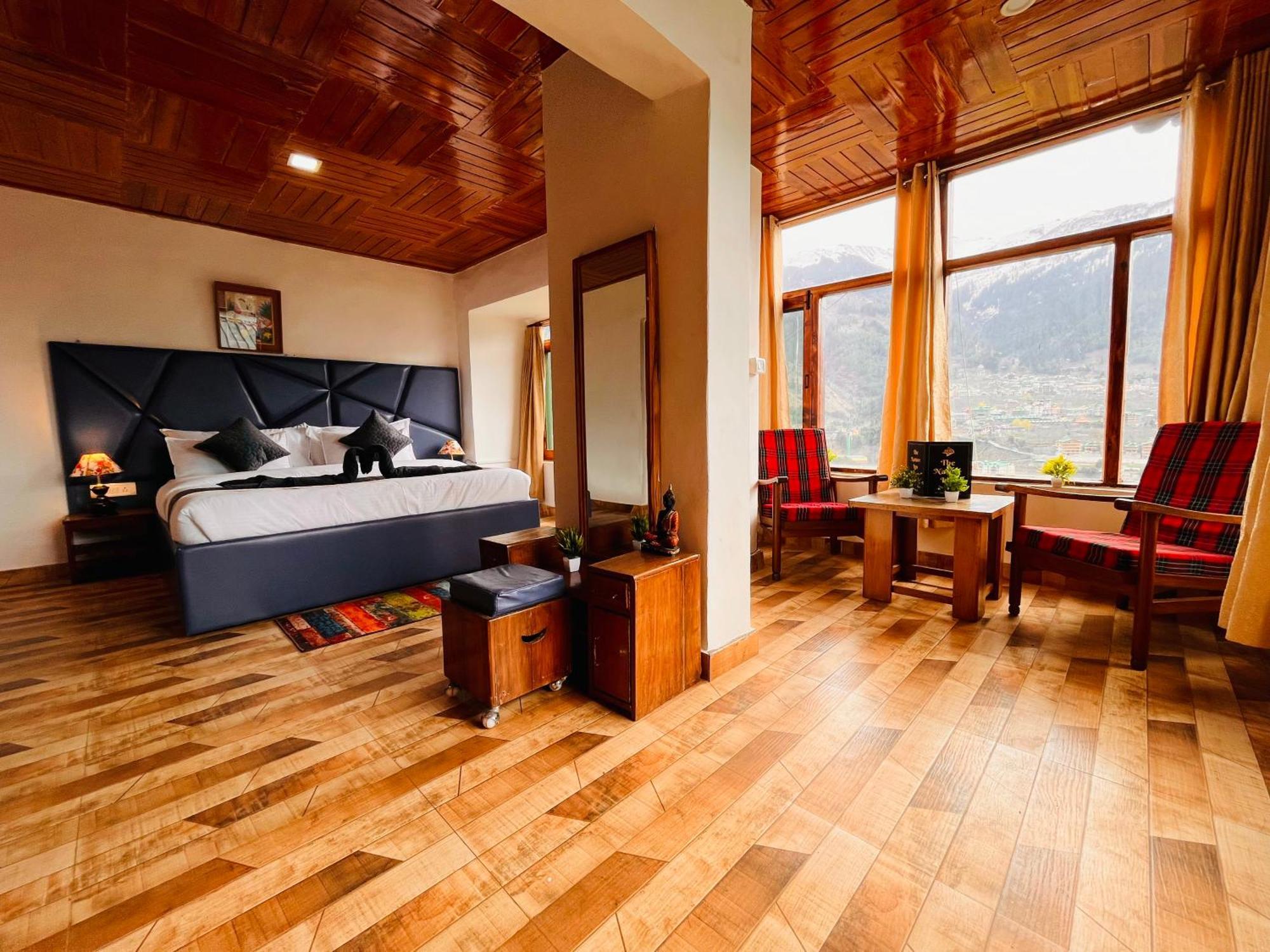 Himalayan Nomad Cottage, Manali ! All 2 Bedroom Independent Cottages ! Personal Lawn Every Cottage ! Parking ! Scenic Mountains View ! Spacious Rooms ! エクステリア 写真